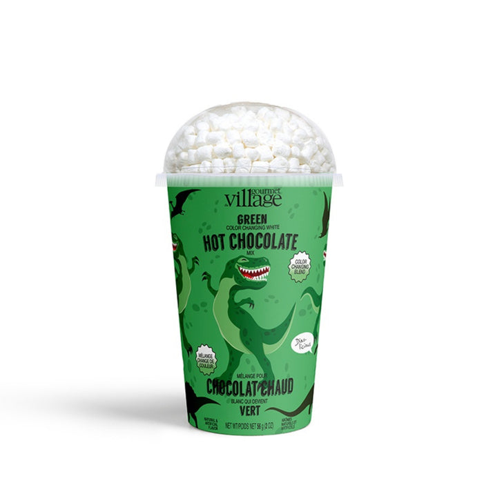 Green Dinosaur Hot Chocolate Cup