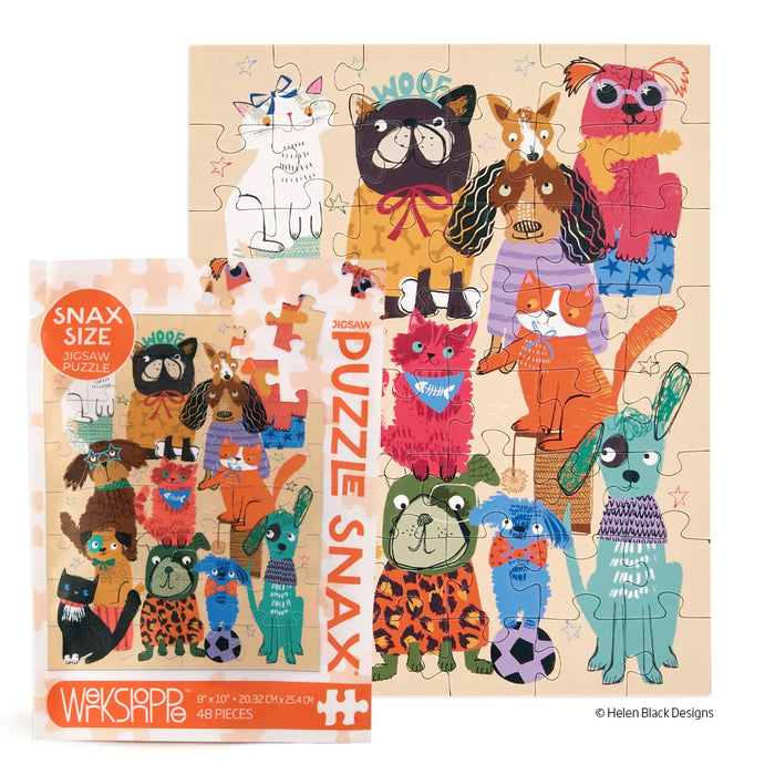 Werkshoppe Snax Size Puzzles