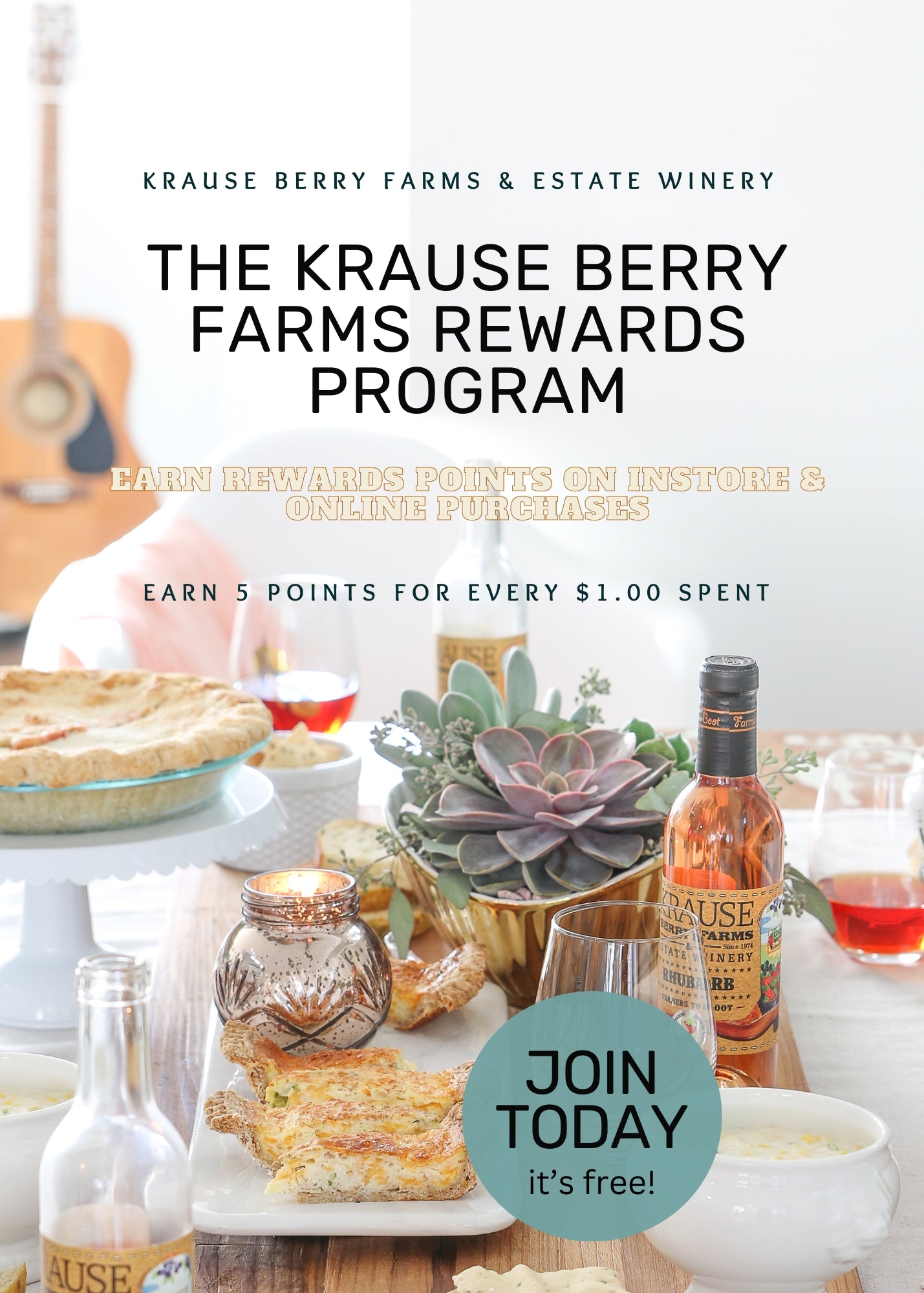 Introducing The Krause Rewards Program