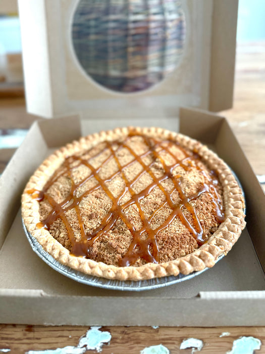 APPLE CRUMBLE PIE