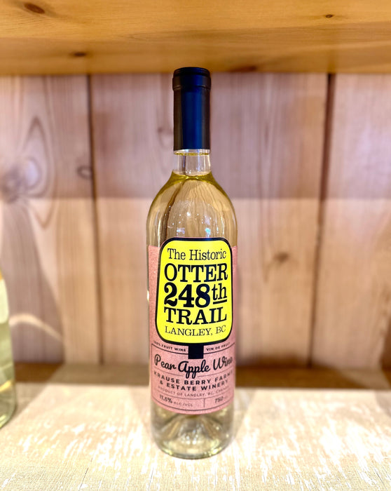 PEAR APPLE WINE BOTTLE