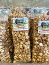 Our specialty popcorns are made here at the farm. Caramel popcorn is a classic favourite flavour.