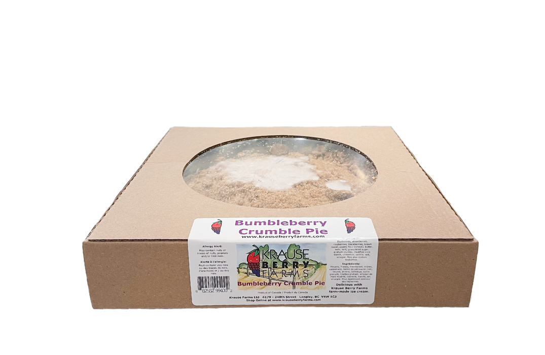 BUMBLEBERRY CRUMBLE PIE