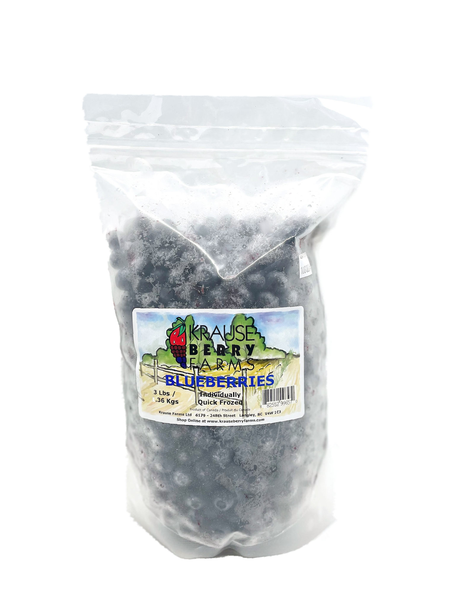 Frozen Berries Krause Farms Ltd