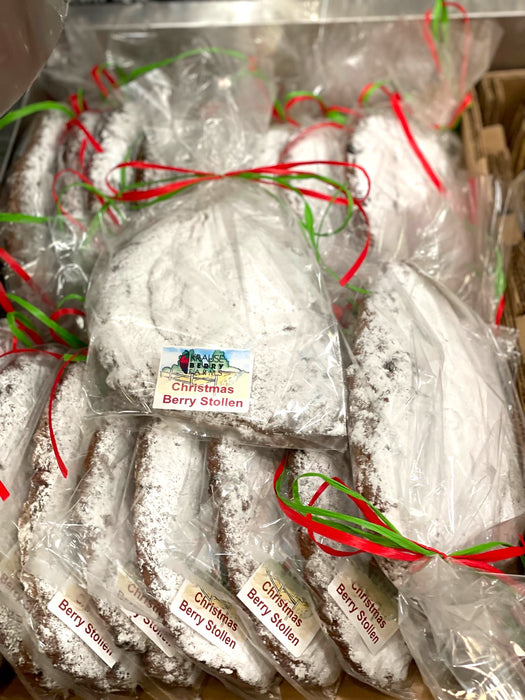CHRISTMAS BERRY STOLLEN