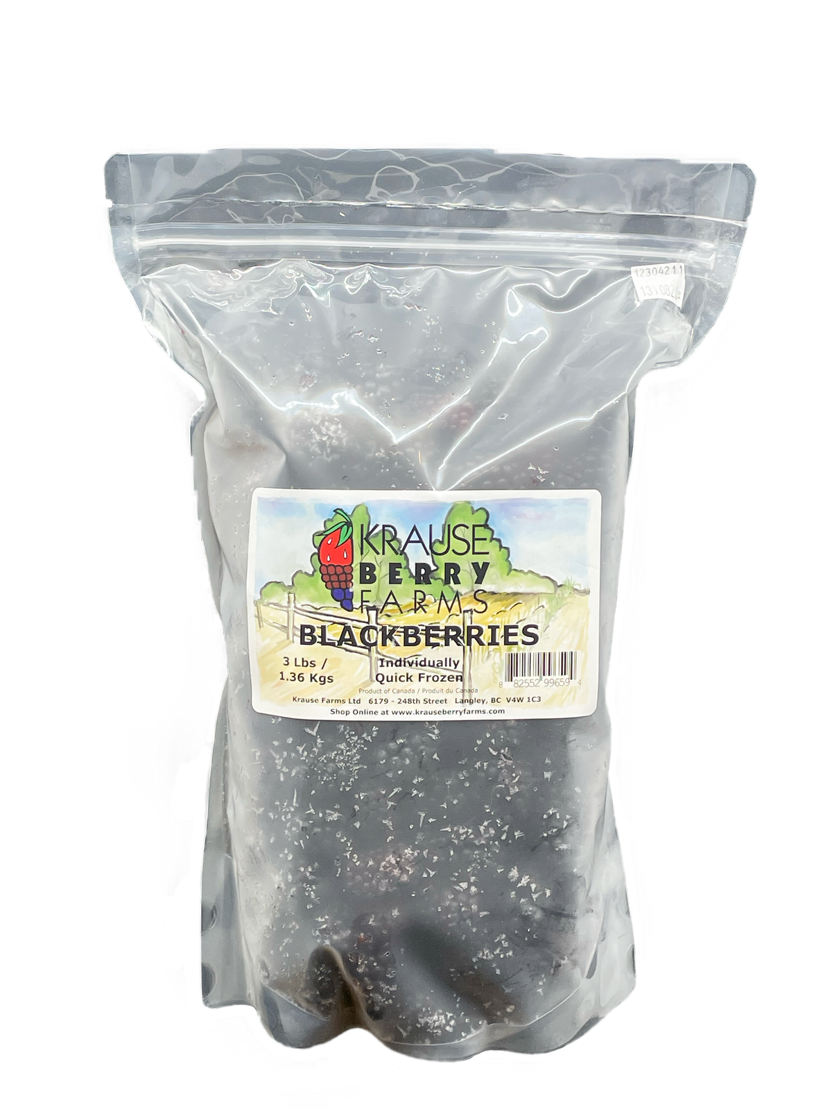 IQF BLACKBERRIES– Krause Farms Ltd