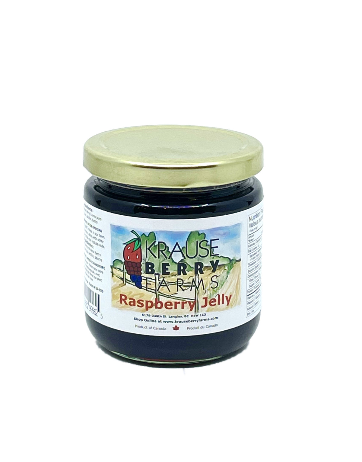 RASPBERRY JELLY– Krause Farms Ltd