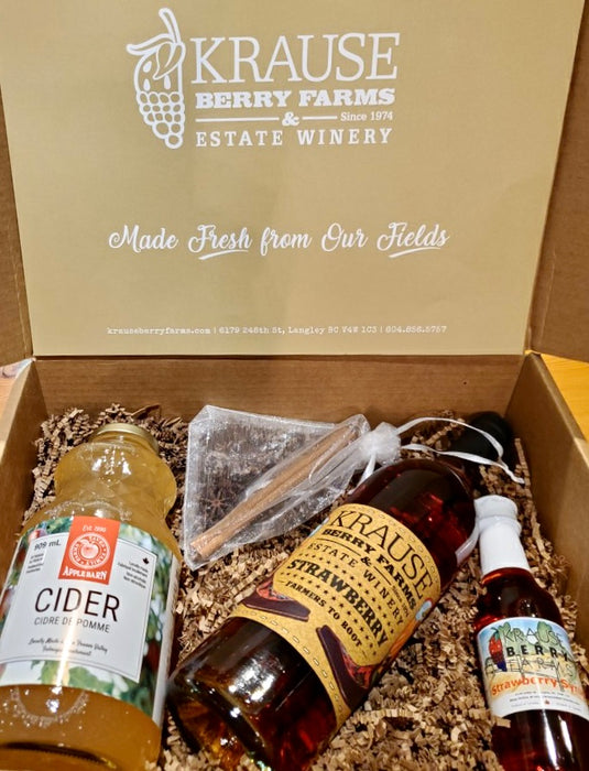 Strawberry Mulled Wine Gift Box