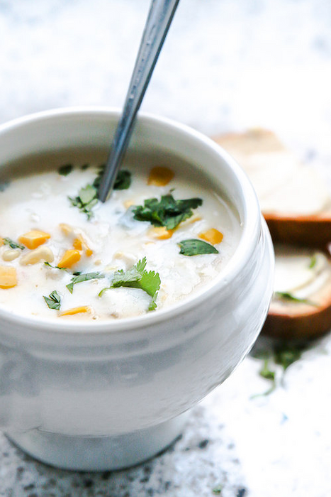 ROASTED CORN CHOWDER