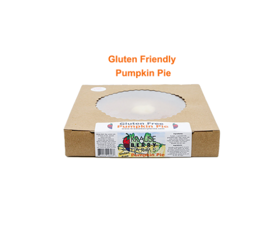 GLUTEN FRIENDLY PUMPKIN PIE KBF