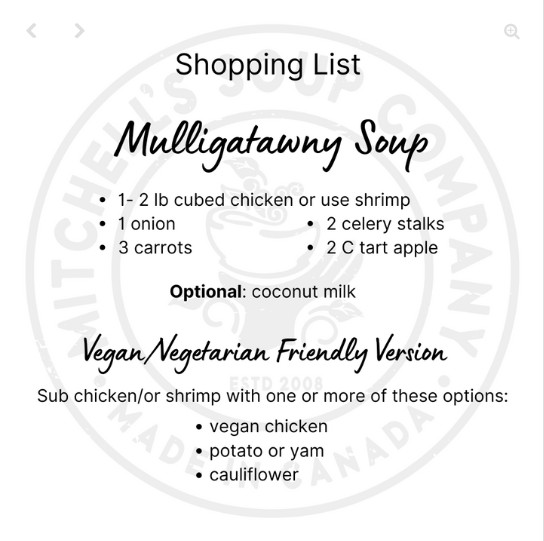 Mulligitawny Soup Mix