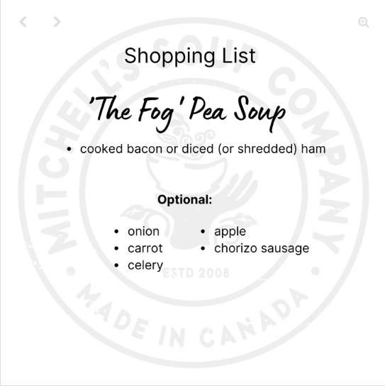 The Fog Pea Soup Mix