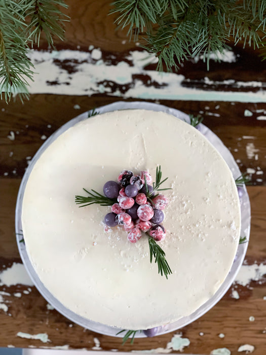 Berry Merry Christmas Cake