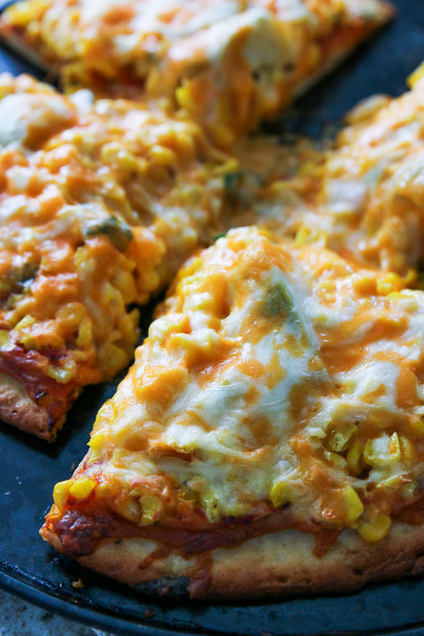 ROASTED CORN PIZZA